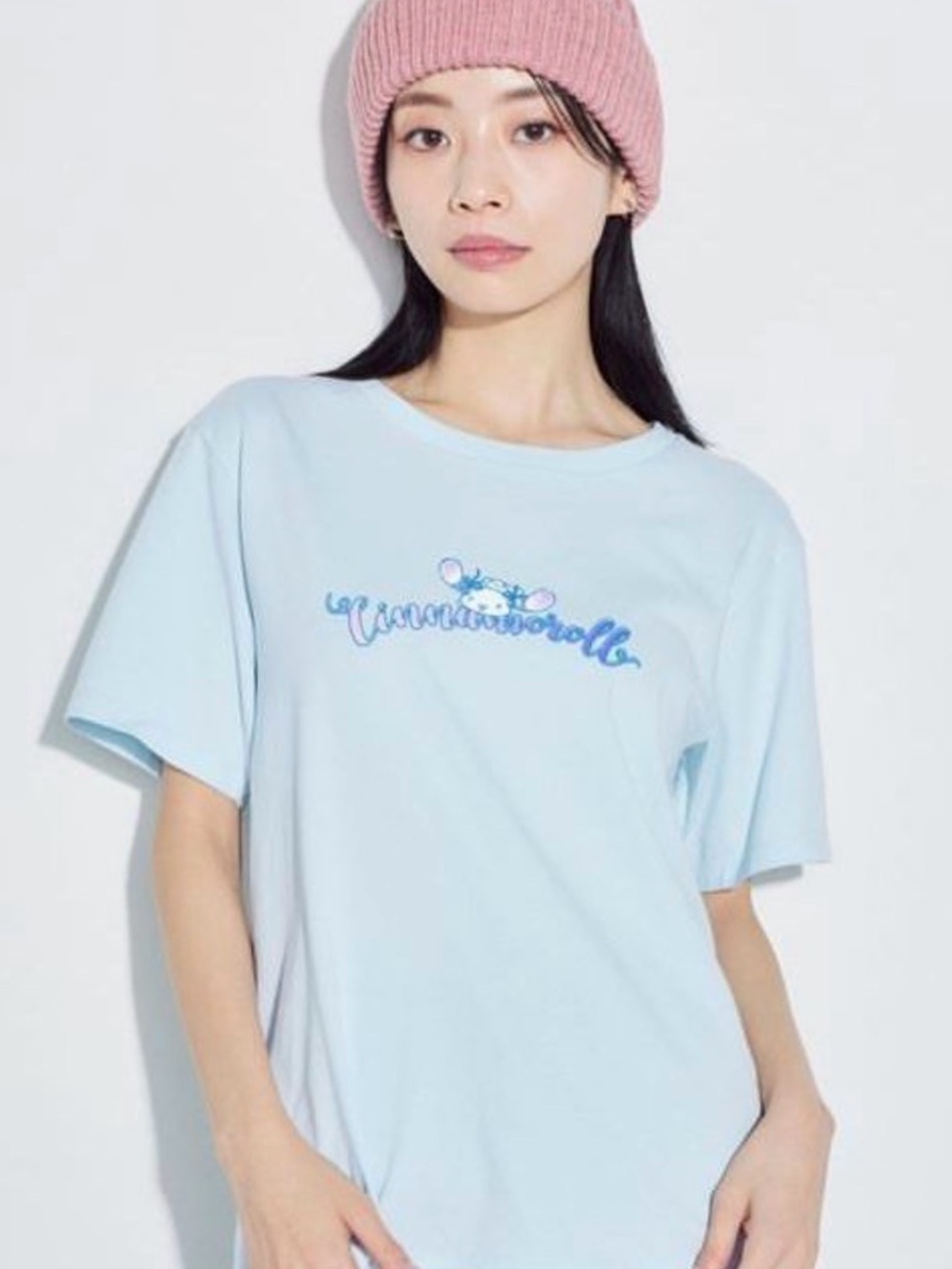 Uniqlo Cinnamaroll Light Blue Sanrio Characters Tshirt size XL new with tags